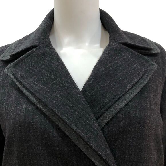 TIBI Coat Jacket, Gray, Size 0 - Picture 4 of 14